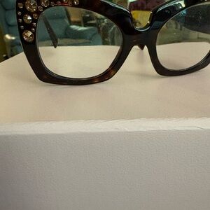 Versace  Tortoise Shell Glasses